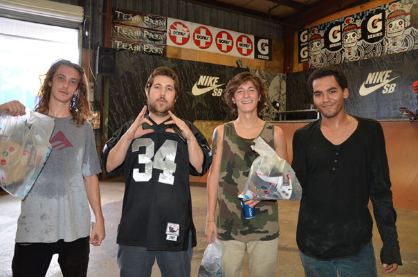 15 & Up Winners GSD 2012 Best Trick Contest
